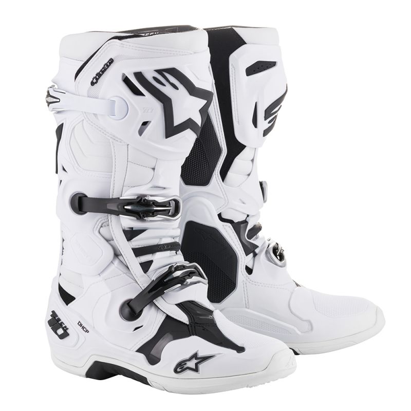 Alpinestars Tech 10 MX Boots - White 